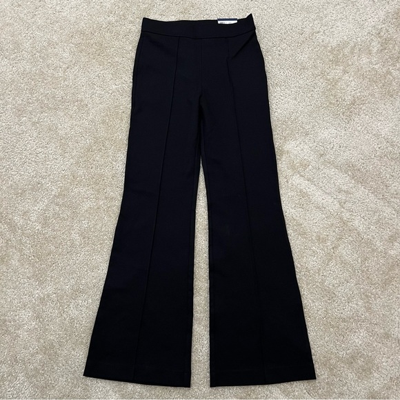 Modern Ambition High Rise Flare Ponte Pant Women's Size Small Black 1765863 NEW - Picture 5 of 16